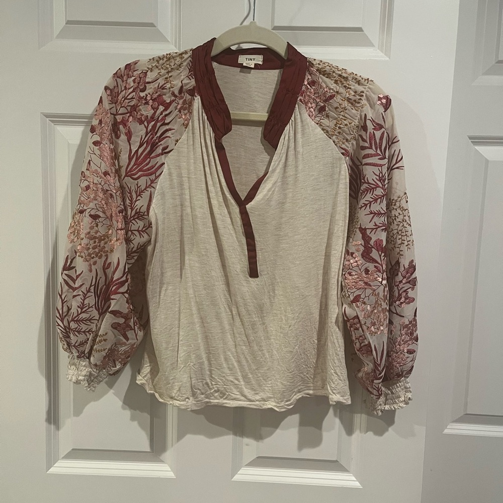 Floral Print Women's Top
